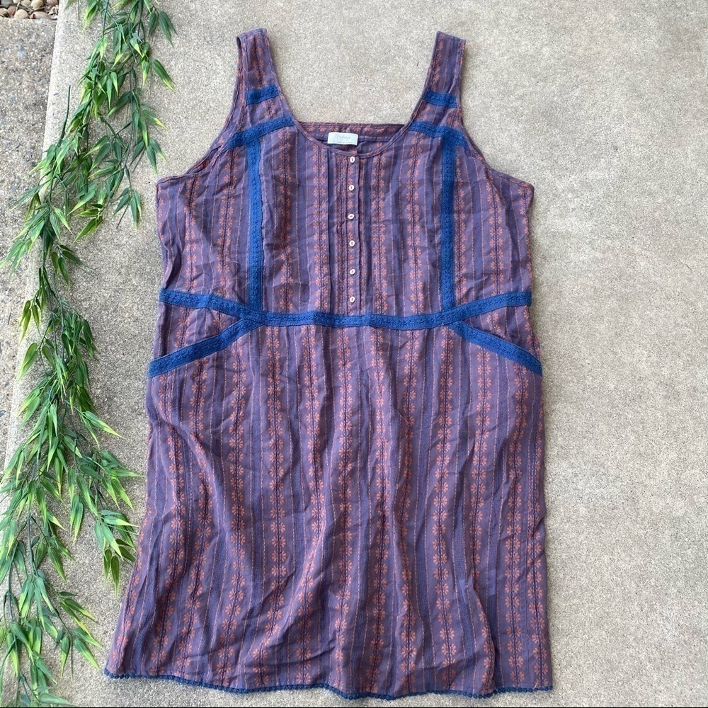 Wrap London Embroidered Crochet Cotton Dress